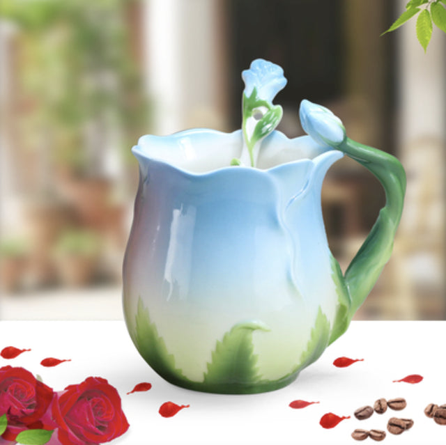 Flower Ceramic Coffee/Tea Cup