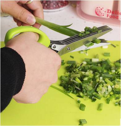 Multi-layer Spice Chopped - Cut Five-layer Scissors