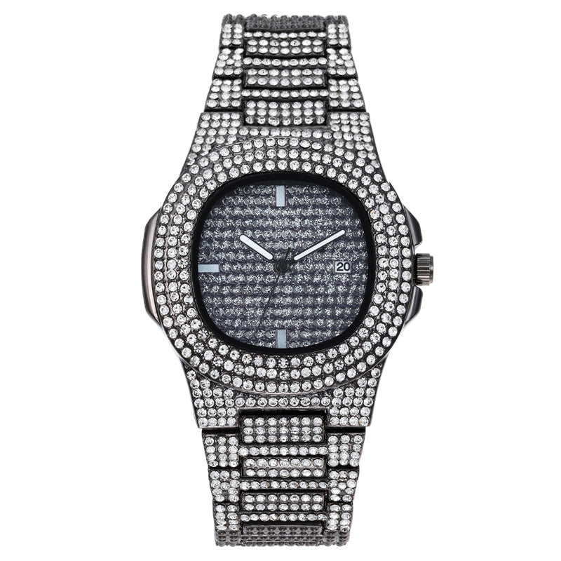 Luxury Men's Watches - Diamond and Quartz