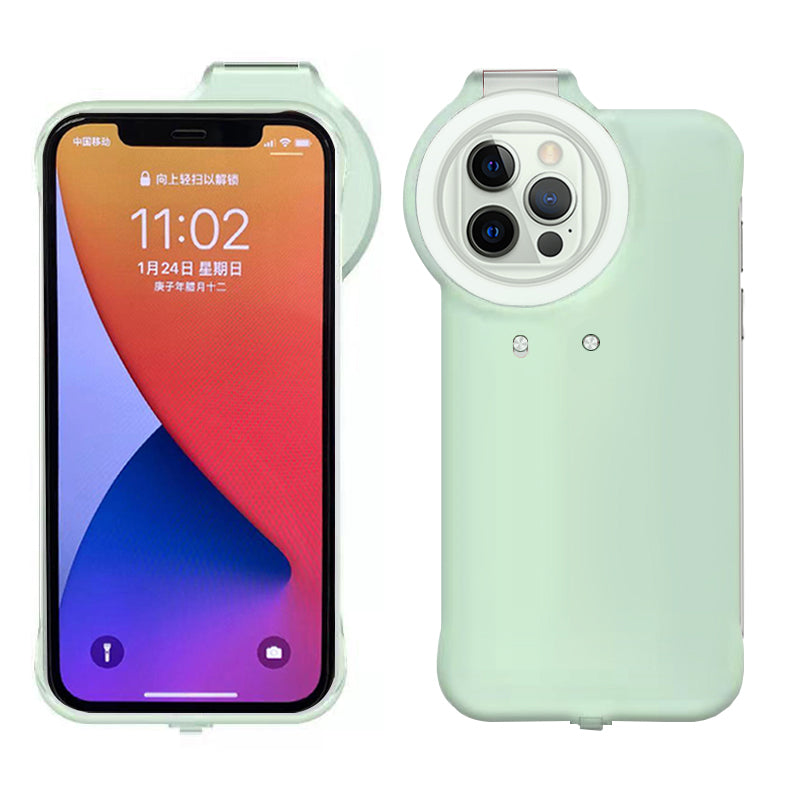 Phone Case With Selfie Light
