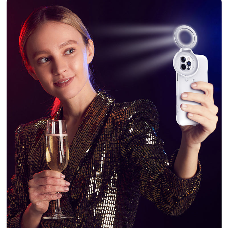 Phone Case With Selfie Light