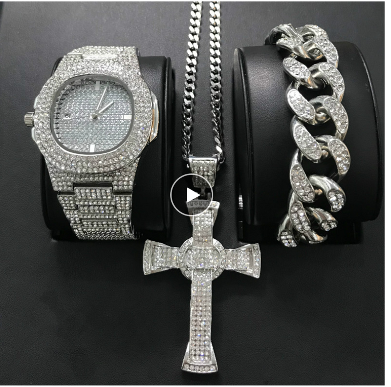 Luxury Men's Watches - Diamond and Quartz