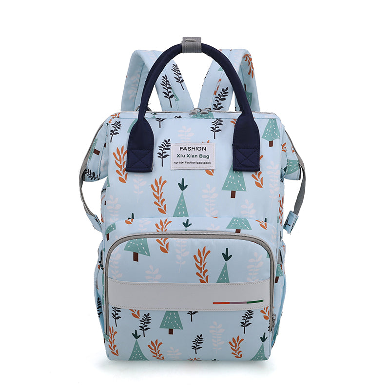 Printed Waterproof And Anti-Fouling Wide-Shoulder Eco-Friendly Backpack